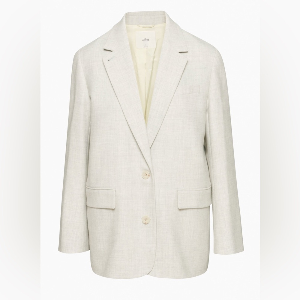 Wilfred Sophia Blazer - Light Heathered Grey